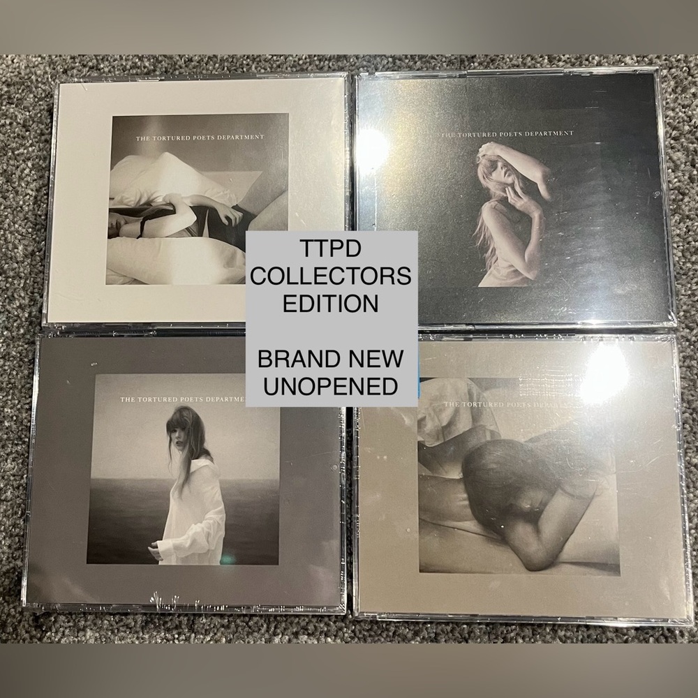 The Tortured Poets Department Taylor Swift Collectors Edition CD Bundle